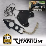Camillus Heater Boot Neck Knife, 440 Stainless Steel Double Edge Dagger with Bottle Opener thumbnail 8