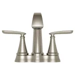 American Standard Somerville 4 in. Centerset 2-Handle Bathroom Faucet with Pop-Up Drain, Brushed Nickel thumbnail 2