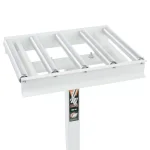 HTC 15 in. W Portable Roller Table Conveyor with Adjustable Legs thumbnail 3