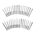 Best Way Tools 36-Piece Chrome Vanadium Steel Bit Set with Organizer Case thumbnail 1
