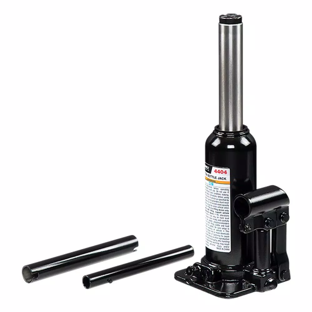 Sunex Tools 4-Ton Mechanical Bottle Jack, 8000 lb Capacity Steel Lifting Jack