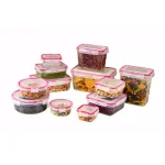 Cook Pro 24-Piece Lock and Seal Food Storage Container Set with Airtight Lids thumbnail 8