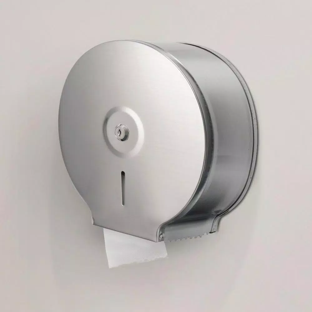 Alpine Industries Stainless Steel Jumbo Toilet Tissue Dispenser