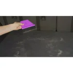 WISP miniWISP 6 in. Purple Whisk Broom and 7 in. Dustpan Set with Electrostatic Bristle Seal Technology thumbnail 6