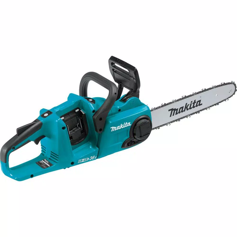 Makita 18V X2 LXT 36V Cordless Blower and 14 in. Chainsaw Combo Kit with (2) 5.0 Ah Batteries and Charger