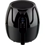 Modernhome 5.8 Qt. Digital Air Fryer, 1700W Family-Sized Air Fryer with Recipe Book, Black thumbnail 1
