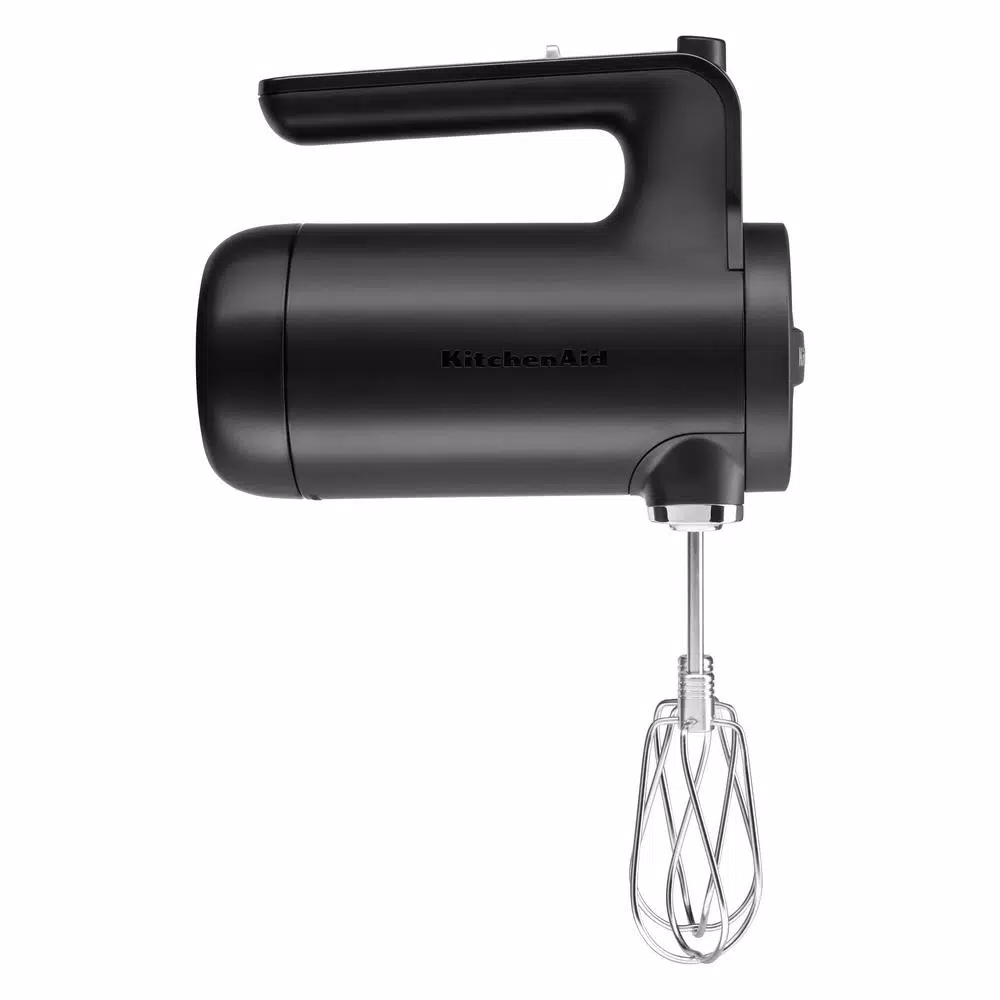 KitchenAid Cordless 7-Speed Hand Mixer, Black Matte
