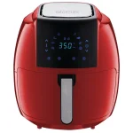 GoWISE USA 7.0 Qt. Red Electric Air Fryer with 8-in-1 Smart Programs and Recipe Book thumbnail 1