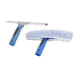 Ettore ProGrip Window Cleaning Kit - 12 in. Squeegee and 10 in. Microfiber Washer thumbnail 1