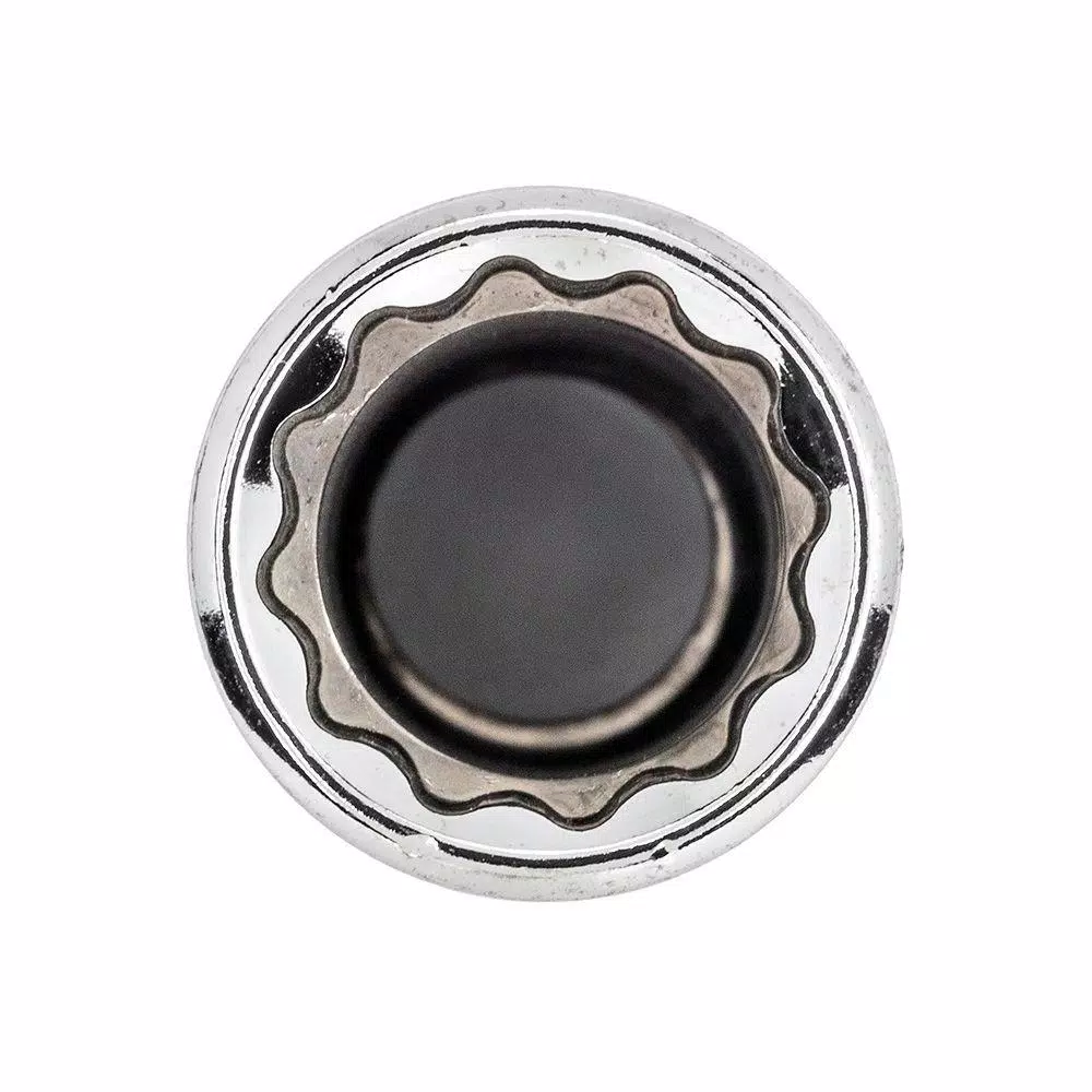 Husky 1/2 in. Drive 12-Point SAE Deep Socket, 1/2 in.