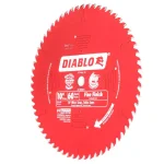Diablo 10 in. x 60-Teeth Fine Finish Carbide Circular Saw Blade thumbnail 3