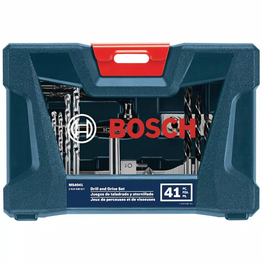 Bosch 41-Piece Drilling and Driving Bit Set with Right-Angle Screwdriver