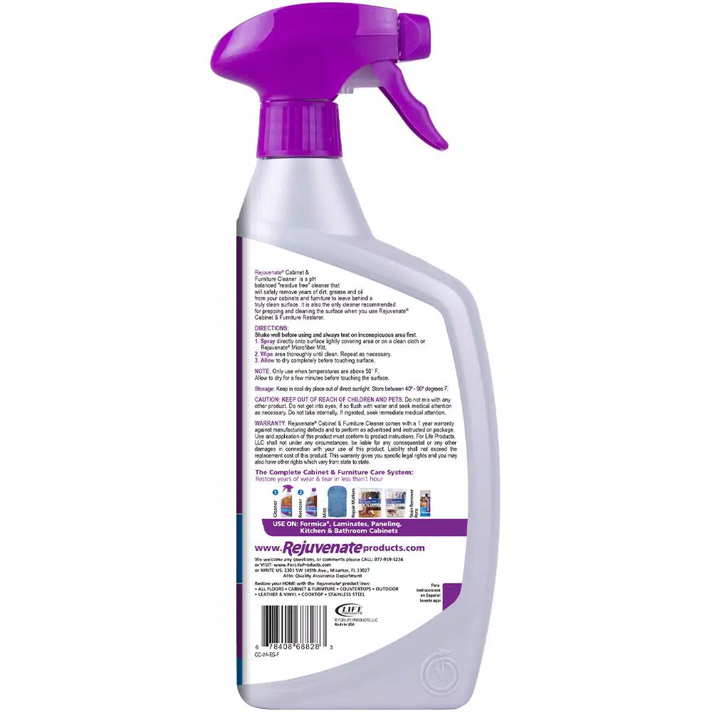 Rejuvenate Cabinet and Furniture Cleaner, 24 oz.
