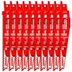 Diablo Demo Demon 6 in. Carbide General Purpose Reciprocating Saw Blade, 9 TPI thumbnail 1