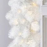 Home Accents Holiday 9 ft. Uptown Pre-Lit LED Artificial Christmas Garland with 180 Tips and 100 Warm White Micro Dot Lights thumbnail 6
