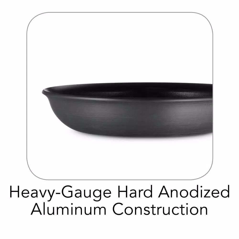 Tramontina Gourmet 8 in. Hard-Anodized Aluminum Frying Pan, Slate Gray