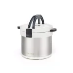 Tayama TXM-70XL 7 Qt. Stainless Steel Thermal Cooker and Slow Cooker, White thumbnail 2