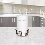 Spectrum Austin Rustic Steel Paper Towel Holder - Bronze thumbnail 5