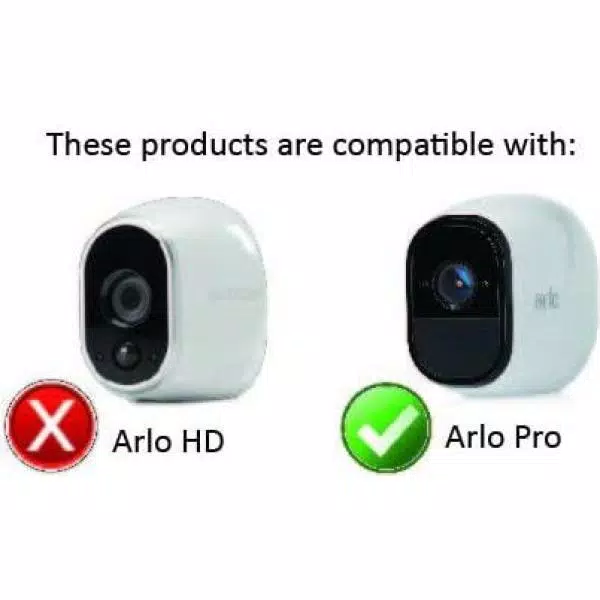 Wasserstein Silicone Skins for Arlo Pro and Pro 2 - Protective Camera Covers (3-Pack, Black/Brown/Gray)