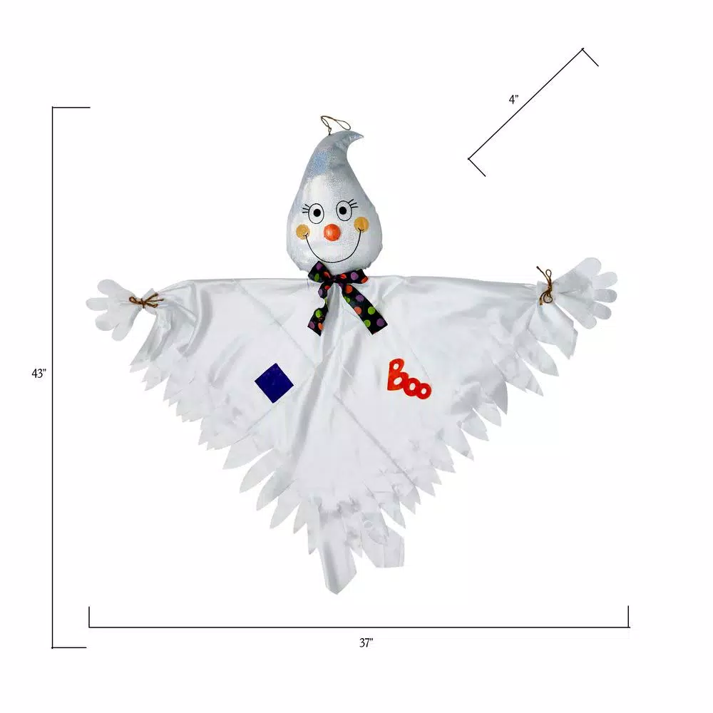 Worth Imports 43 in. Shiny Hanging Halloween Ghost Figures, Set of 2