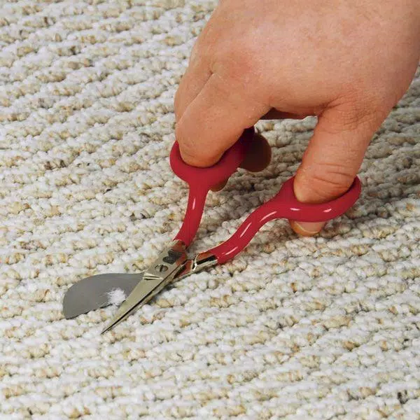 ROBERTS 7 in. Duckbill Carpet Napping Shears, High Carbon Steel