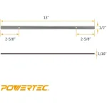 POWERTEC 13 in. High Speed Steel Planer Knives for Ryobi AP1300, Set of 2 thumbnail 3