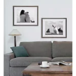 DesignOvation Design Ovation Gallery Wood Photo Frame Set, Gray, 14 x 18 in. (Set of 2) thumbnail 7