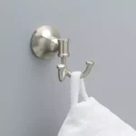 Delta Chamberlain Brushed Nickel Towel Hook with SpotShield Technology thumbnail 2