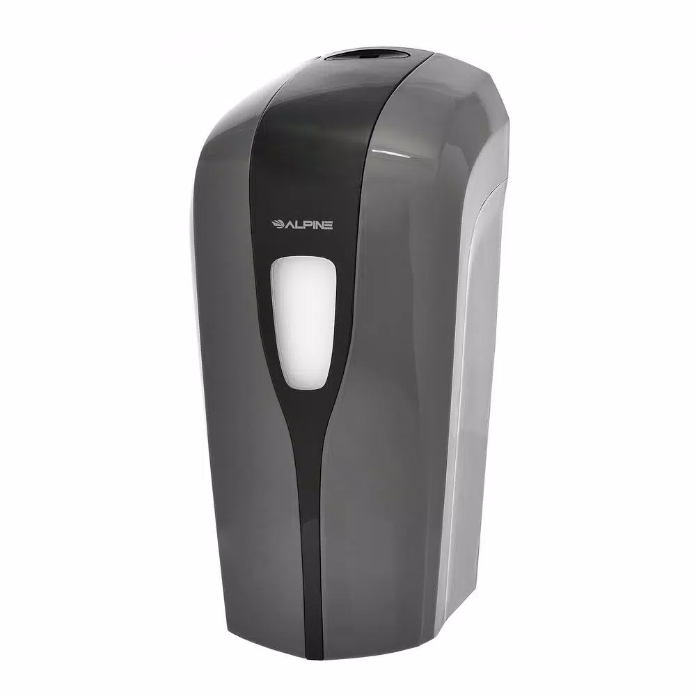 Alpine Industries Aspen Automatic Liquid Soap Dispenser, 1000 ml, Wall Mount, Gray