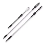 Rack-A-Tiers Javelin 3/8 in. Carbon Steel All-in-One Drilling Bit Extension Set thumbnail 3