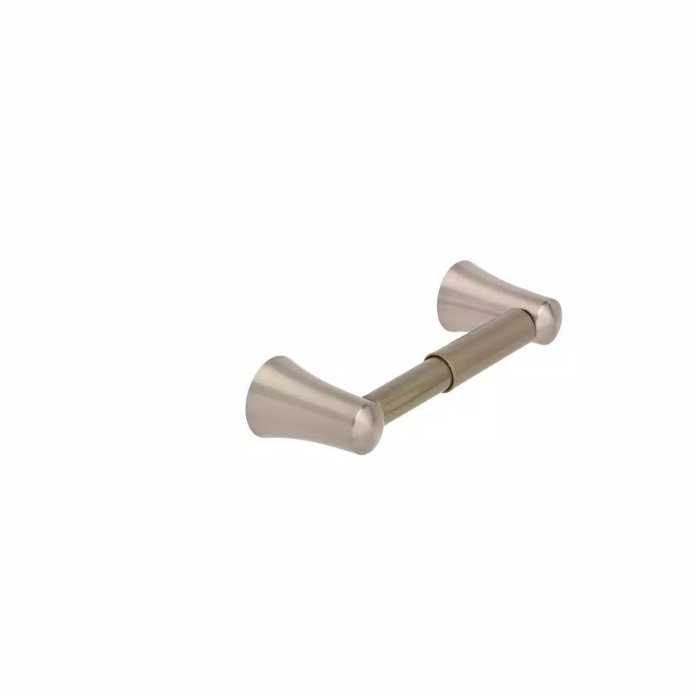 Ponte Giulio 3-Piece Column Bath Hardware Set with Expandable Toilet Paper Holder, Satin Finish