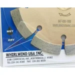 Whirlwind USA 4.5 in. Segmented Diamond Blade for Concrete, Brick, and Stone thumbnail 5