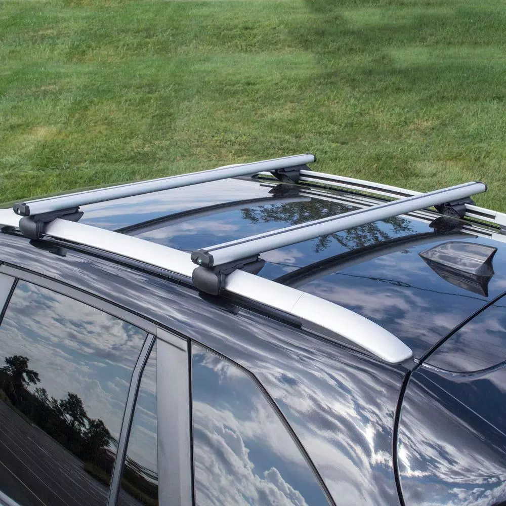 PRO-SERIES 47 in. Universal Aluminum Roof Bars for Small SUVs (Set of 2)