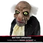Haunted Hill Farm 5 ft. Animatronic Moaning Butler Halloween Prop thumbnail 10