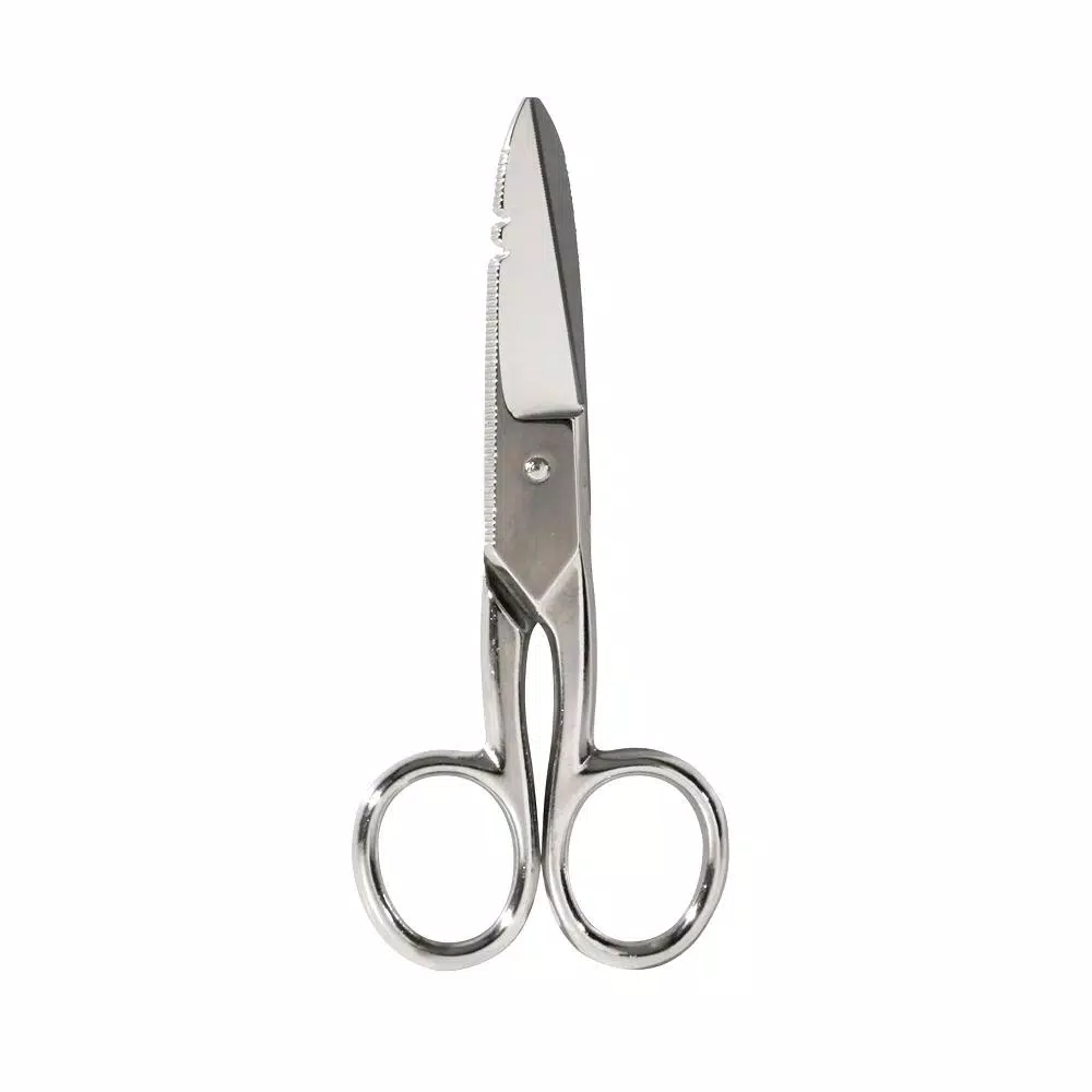 Klein Tools Electrician's Scissors with Wire Stripping Notches