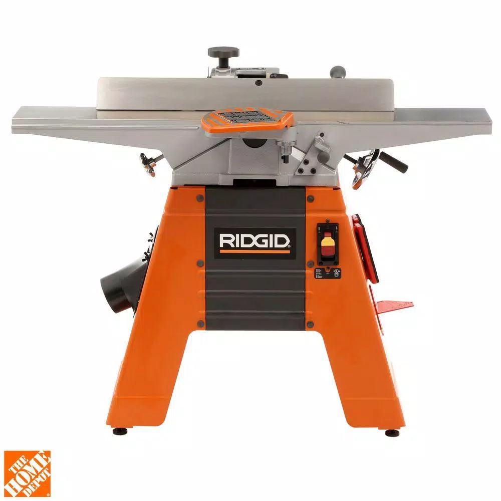 RIDGID 6-1/8 in. Corded Jointer/Planer, 6 Amp, 1 HP Heavy Duty Induction Motor