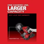 Milwaukee M12 FUEL 12V Cordless Sub-Compact Band Saw Kit with 4.0 Ah Battery and Charger thumbnail 7