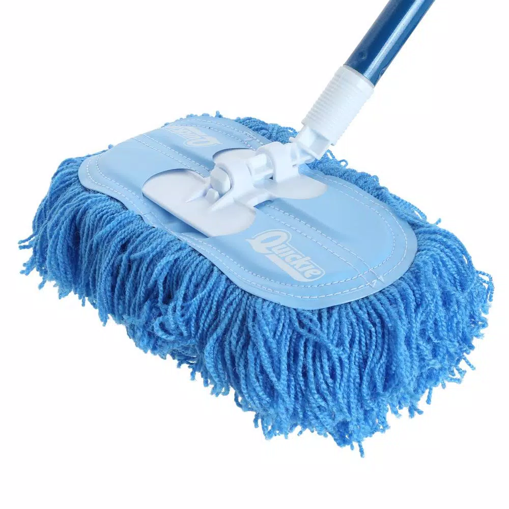 Quickie Swivel-Flex Nylon Dust Mop with 360-Degree Swivel and 48 in. Steel Handle