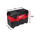 Milwaukee M18 18V Lithium-Ion 2 Gal. Cordless Wet/Dry Vacuum (Tool-Only) thumbnail 4