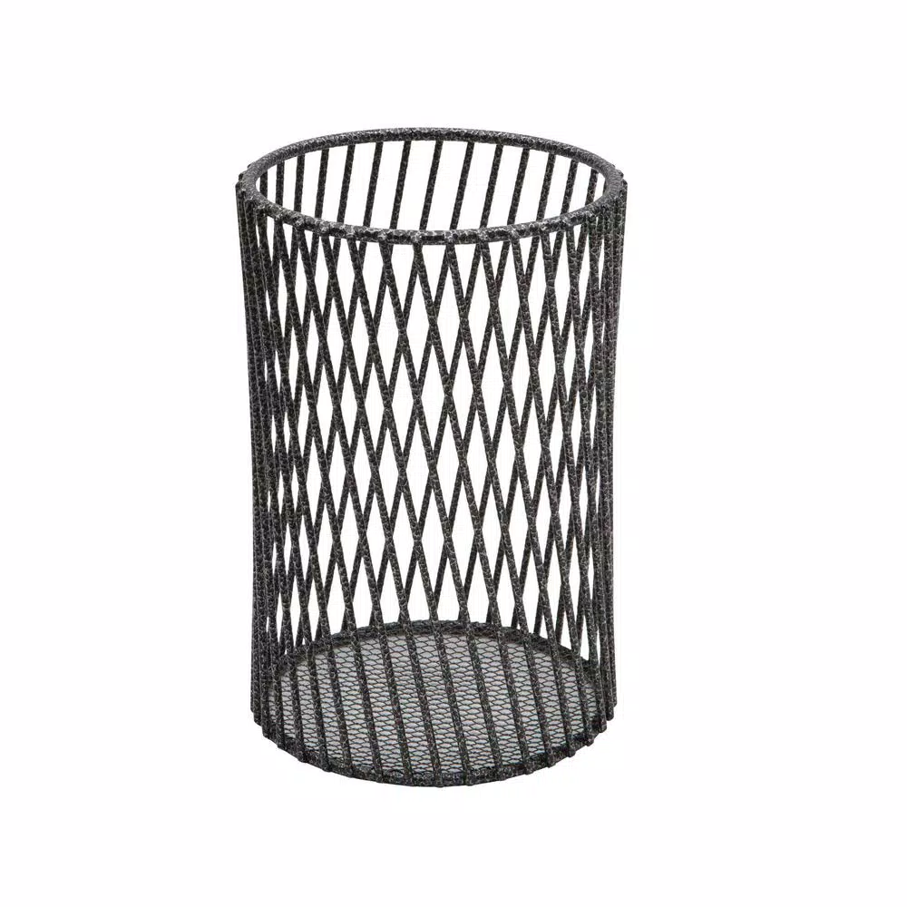 Laura Ashley Speckled Cutlery Basket in Grey