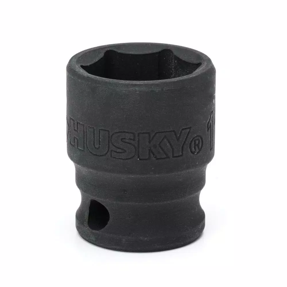 Husky 22-Piece 1/2 in. Drive SAE and Metric Impact Socket Set
