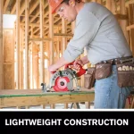 SKILSAW 7-1/4 in. 15 Amp Magnesium Worm Drive Corded Circular Saw with Diablo Carbide Blade thumbnail 3