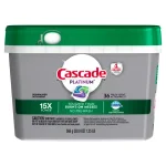 Cascade Platinum ActionPacs Dishwasher Detergent with Dawn, Fresh Scent (2 x 36-Count) thumbnail 1