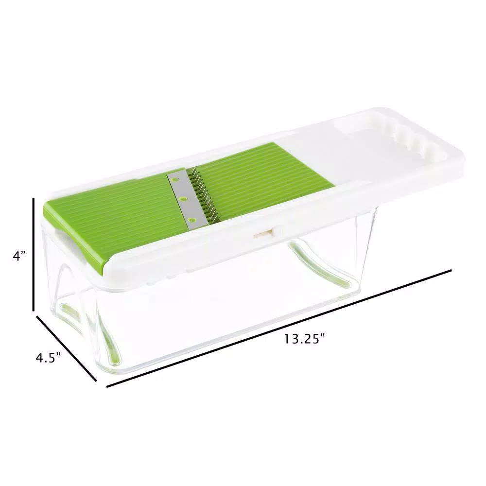 Classic Cuisine 7-in-1 Chopper Mandoline Slicer with Storage Base