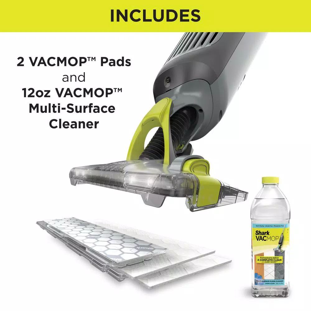 Shark VACMOP Pro Cordless Hard Floor Vacuum Spray Mop with Disposable Pads