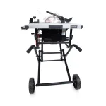 General International 10 in. 15 Amp Commercial Portable Table Saw with Extendable Stand thumbnail 3