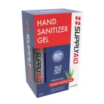 SupplyAID 80% Alcohol Hand Sanitizer Gel with Aloe Vera, 16 oz. Pump Bottle thumbnail 2
