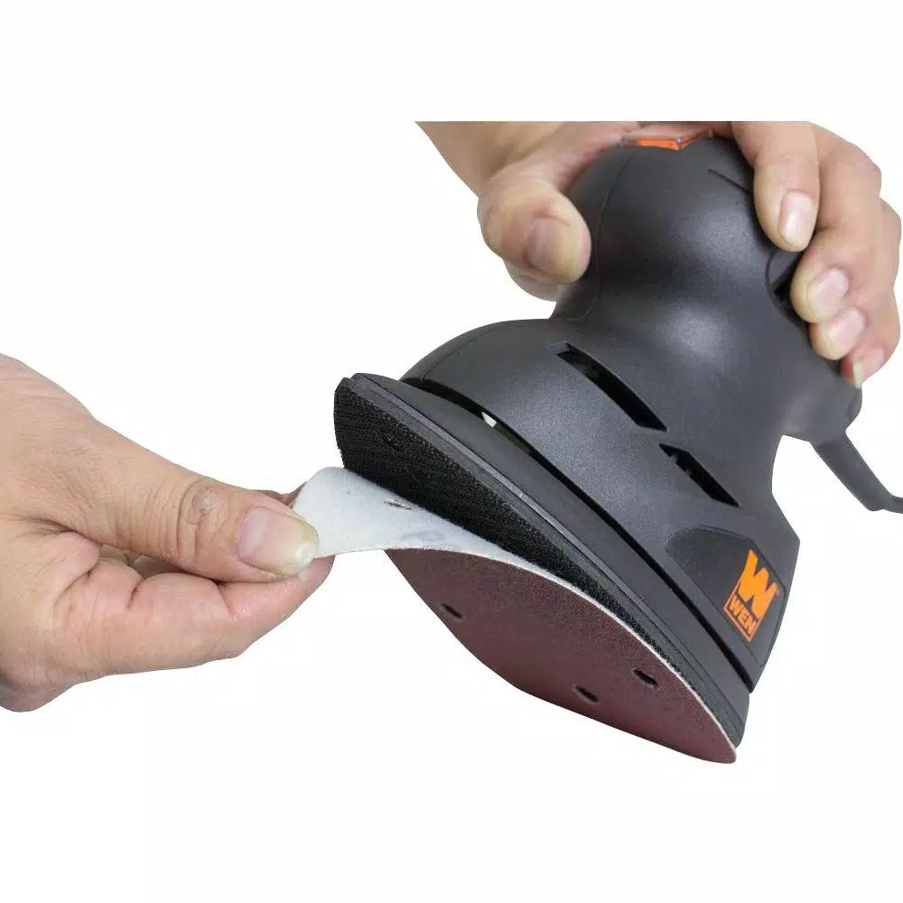 WEN 1 Amp Electric Detailing Palm Sander, 13,500 OPM