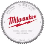 Milwaukee 14 in. 72T Carbide Metal & Stainless Steel Circular Saw Blade thumbnail 1