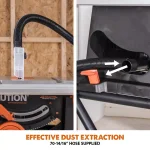 Evolution Power Tools RAGE5-S 15 Amp 10 in. Multi-Material Table Saw with Folding Stand thumbnail 13